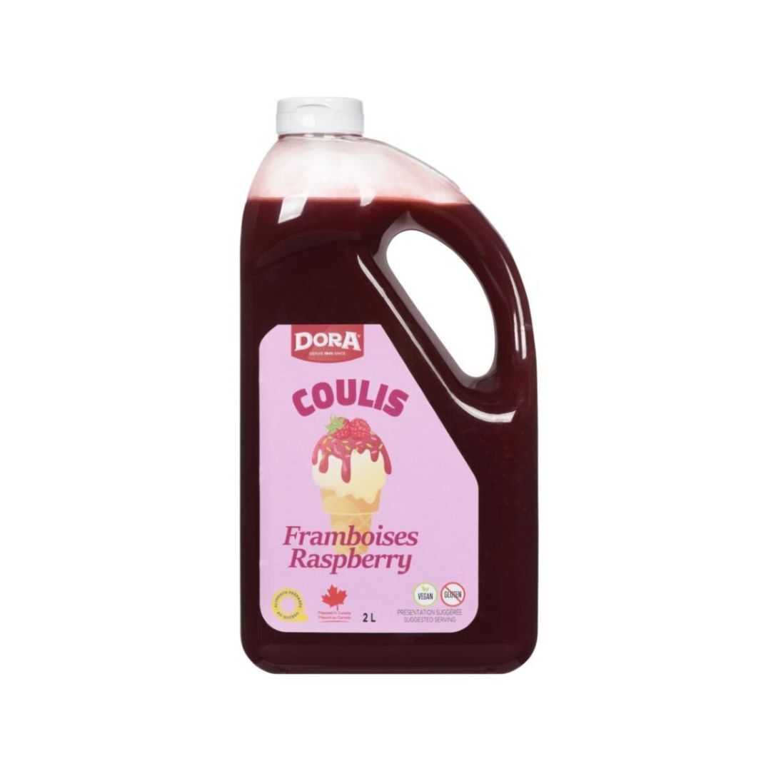 Raspberry Coulis 2 L - Cup topping | Mayrand